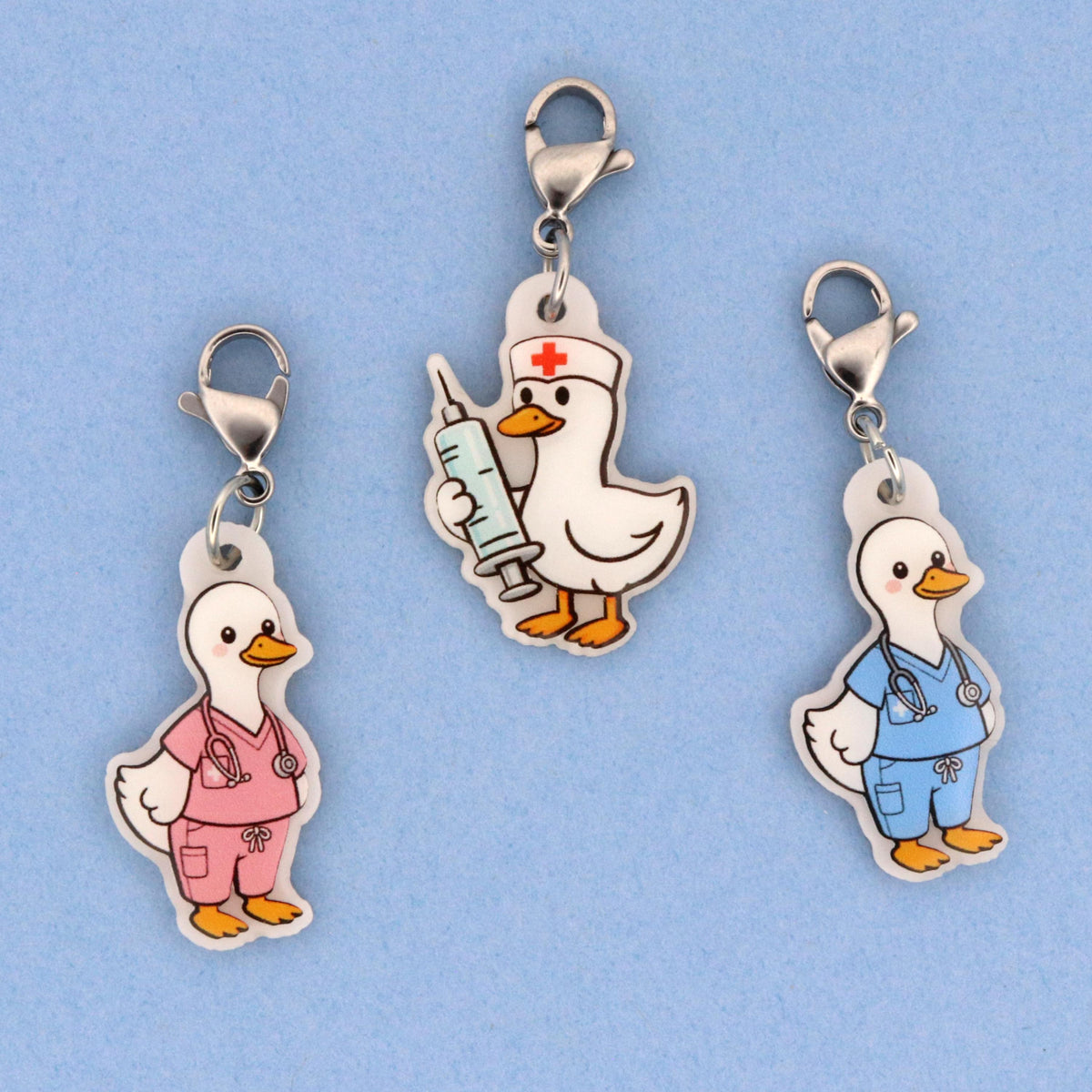 Badge Reel Charms: Silly Goose