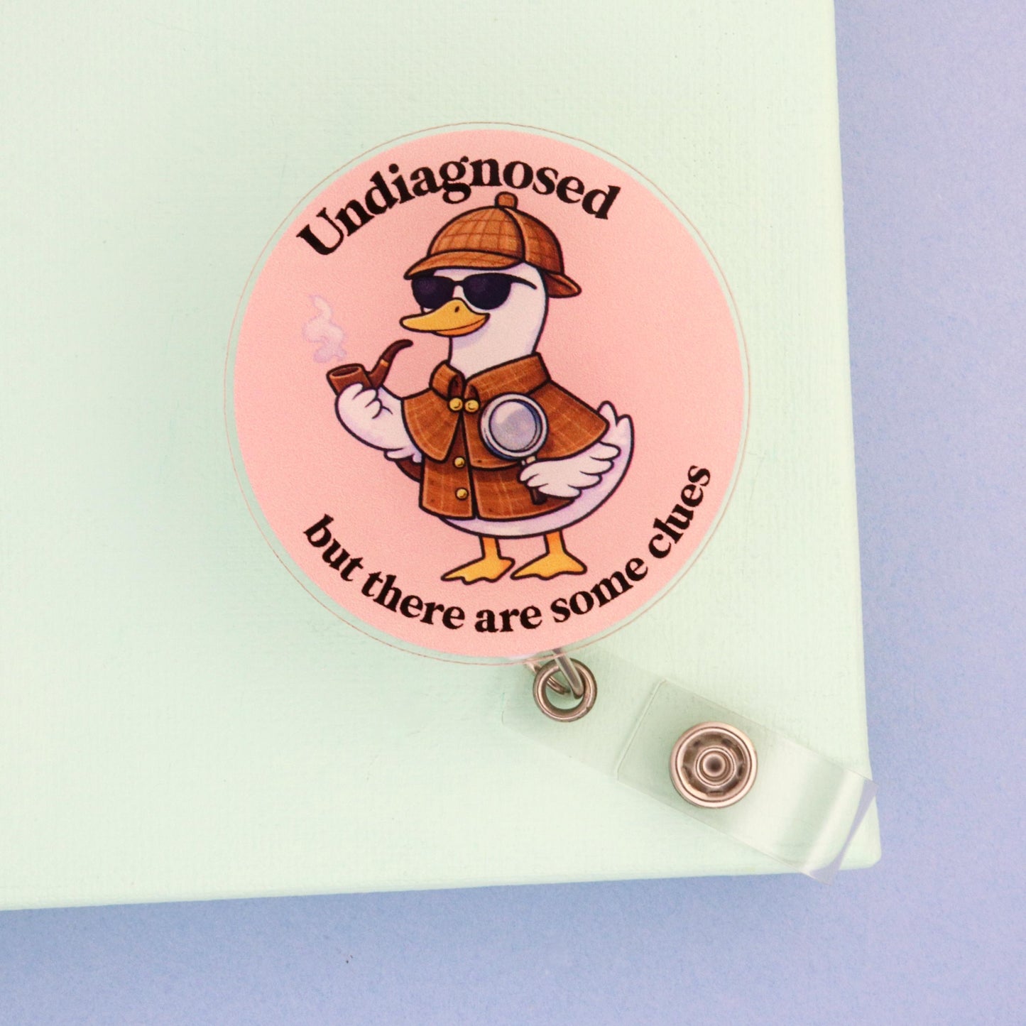 Funny Badge Reel, Undiagnosed But There Are Some Clues