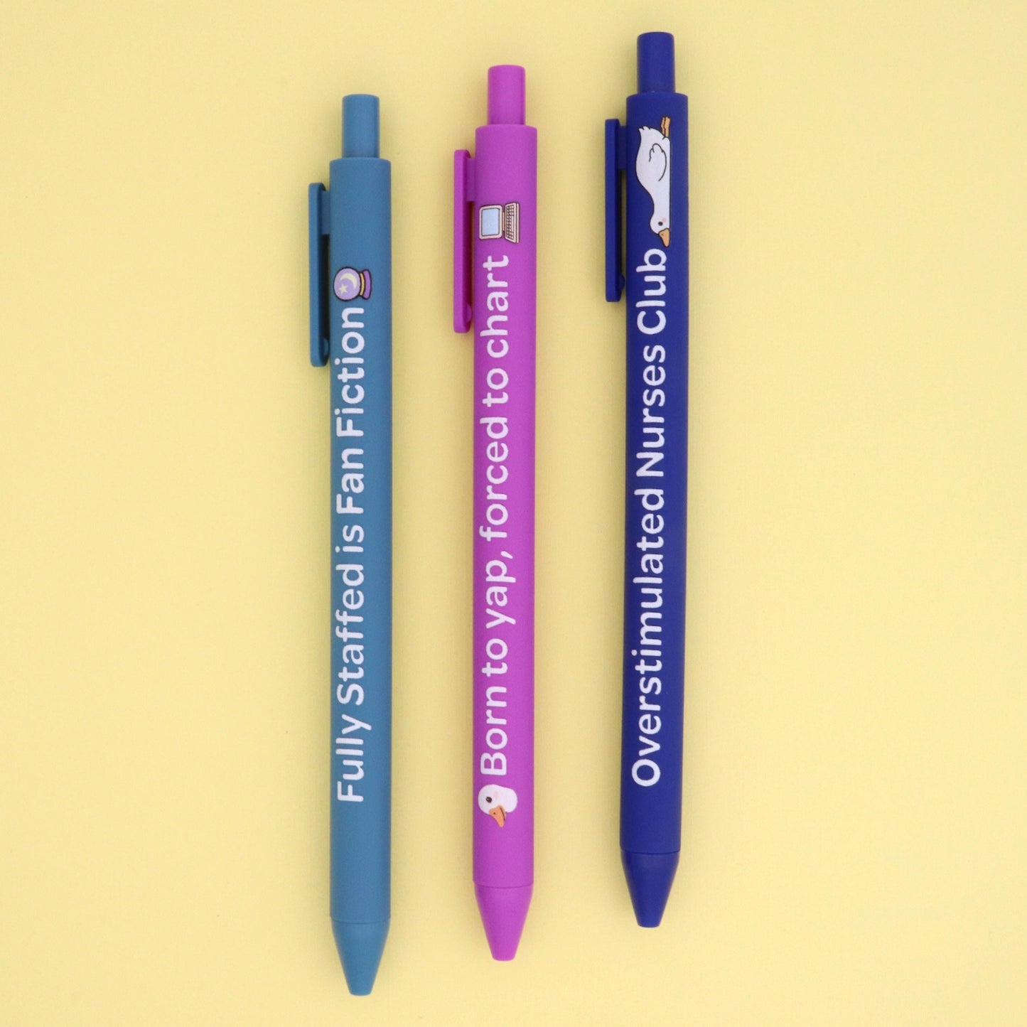 Sarcastic Nurse Pen Set