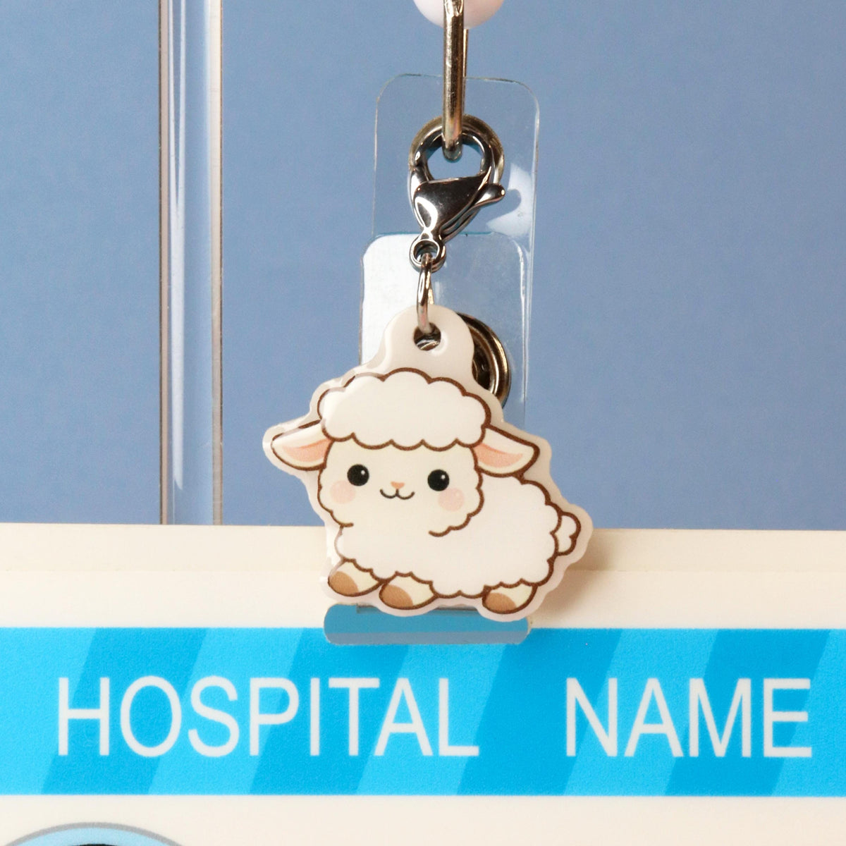 Kawaii Sheep Nurse Dangle Charm