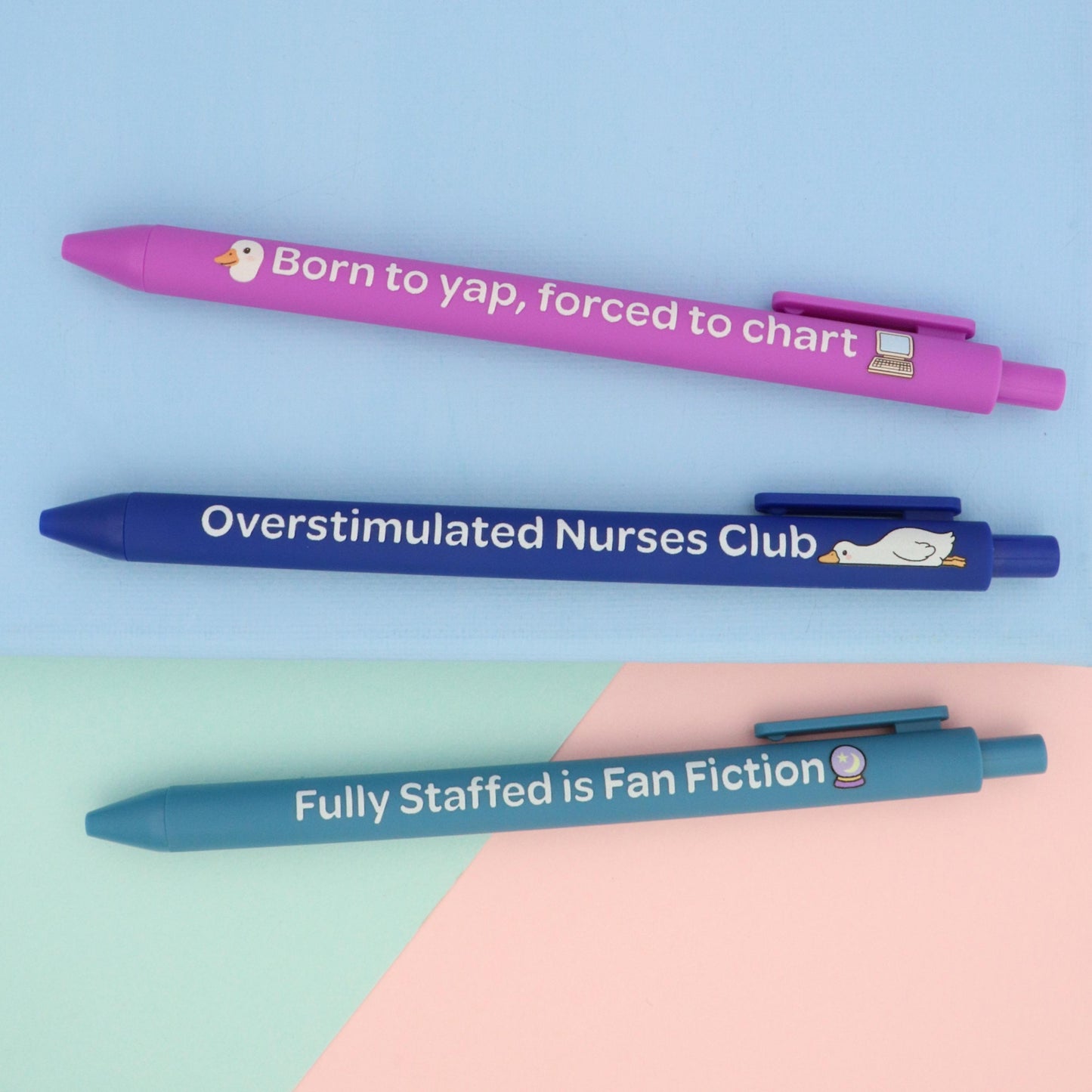 Sarcastic Nurse Pen Set
