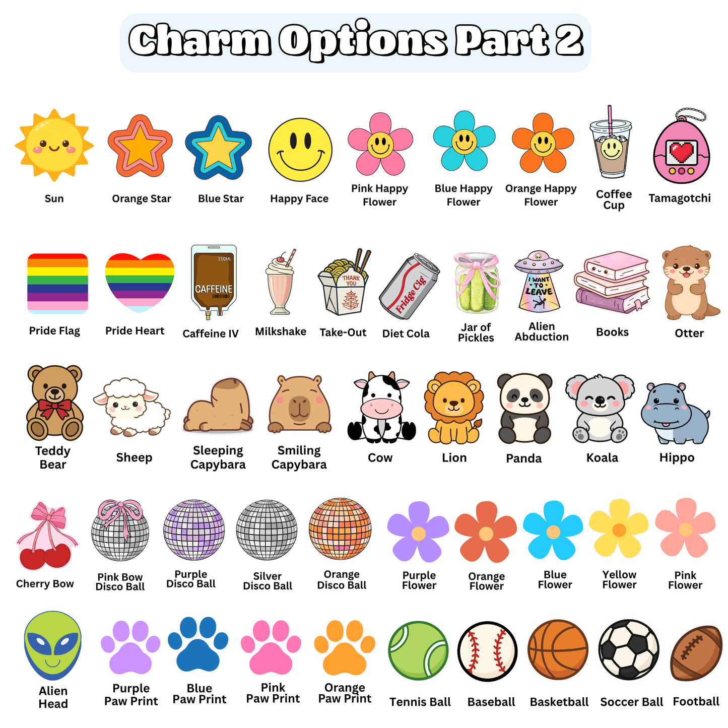 Custom Badge Buddy with Charm