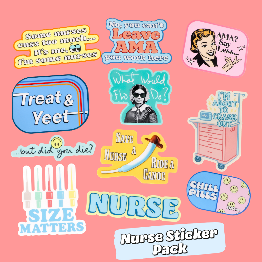 Nurse Sticker Pack