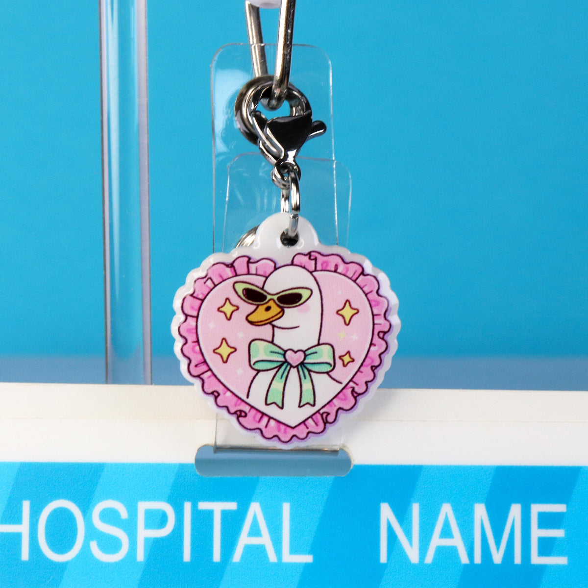 Badge Reel Charms: Silly Goose