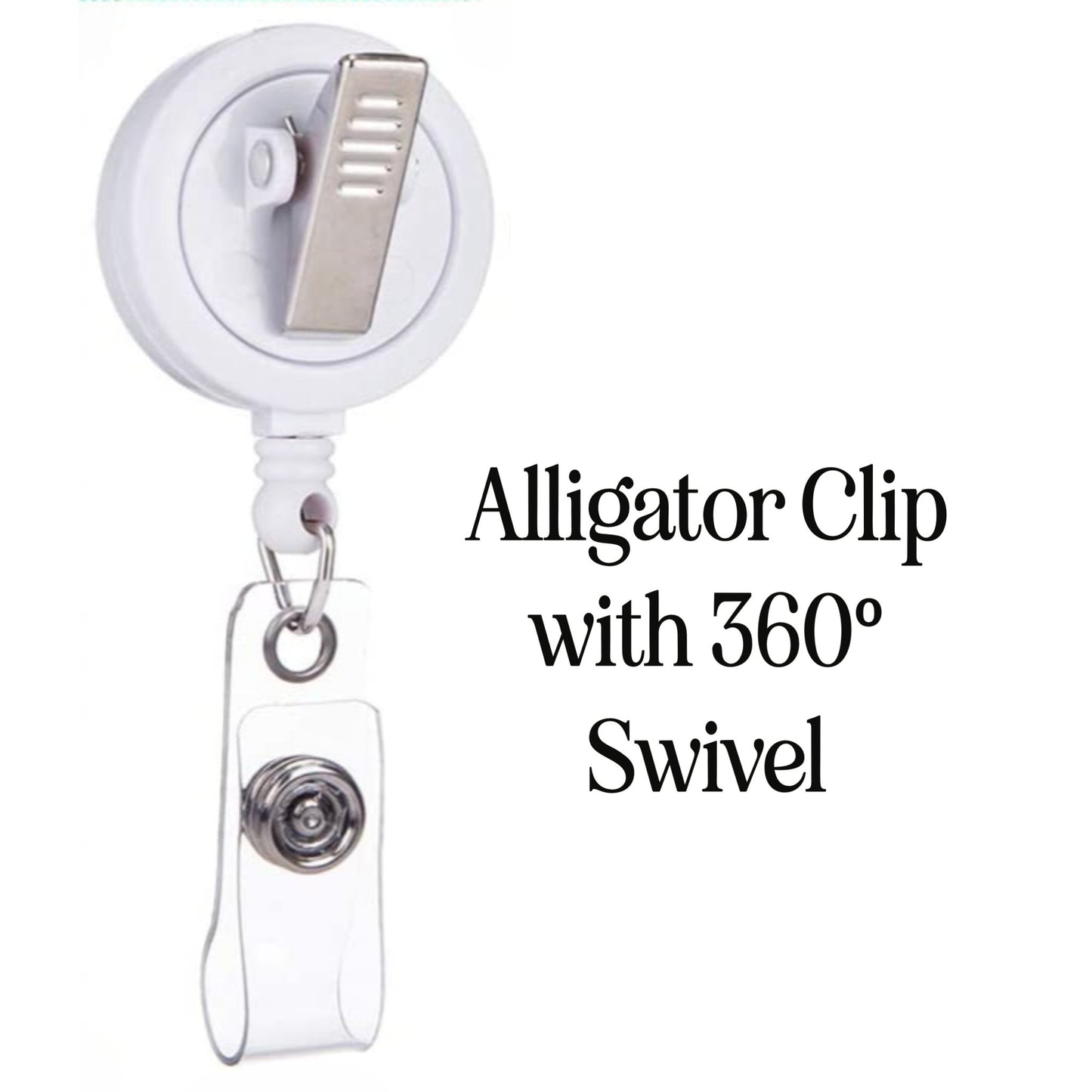 Badge Reel - Bit of a Mess But Doing My Best - Acclaim Status Co Acclaim Status Co Alligator Clip