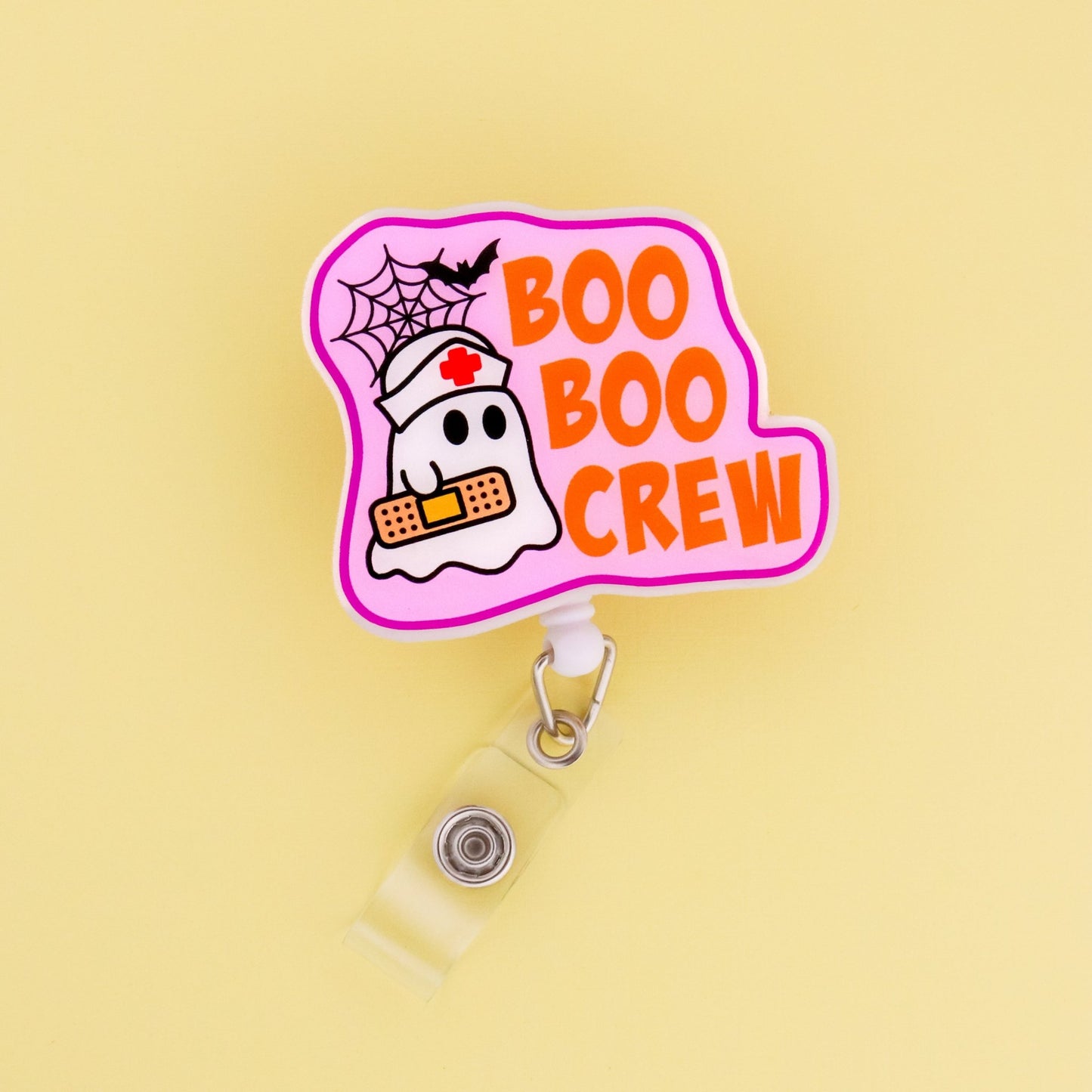 Badge Reel - Boo Boo Crew - Acclaim Status CoAcclaim Status CoAlligator Clip