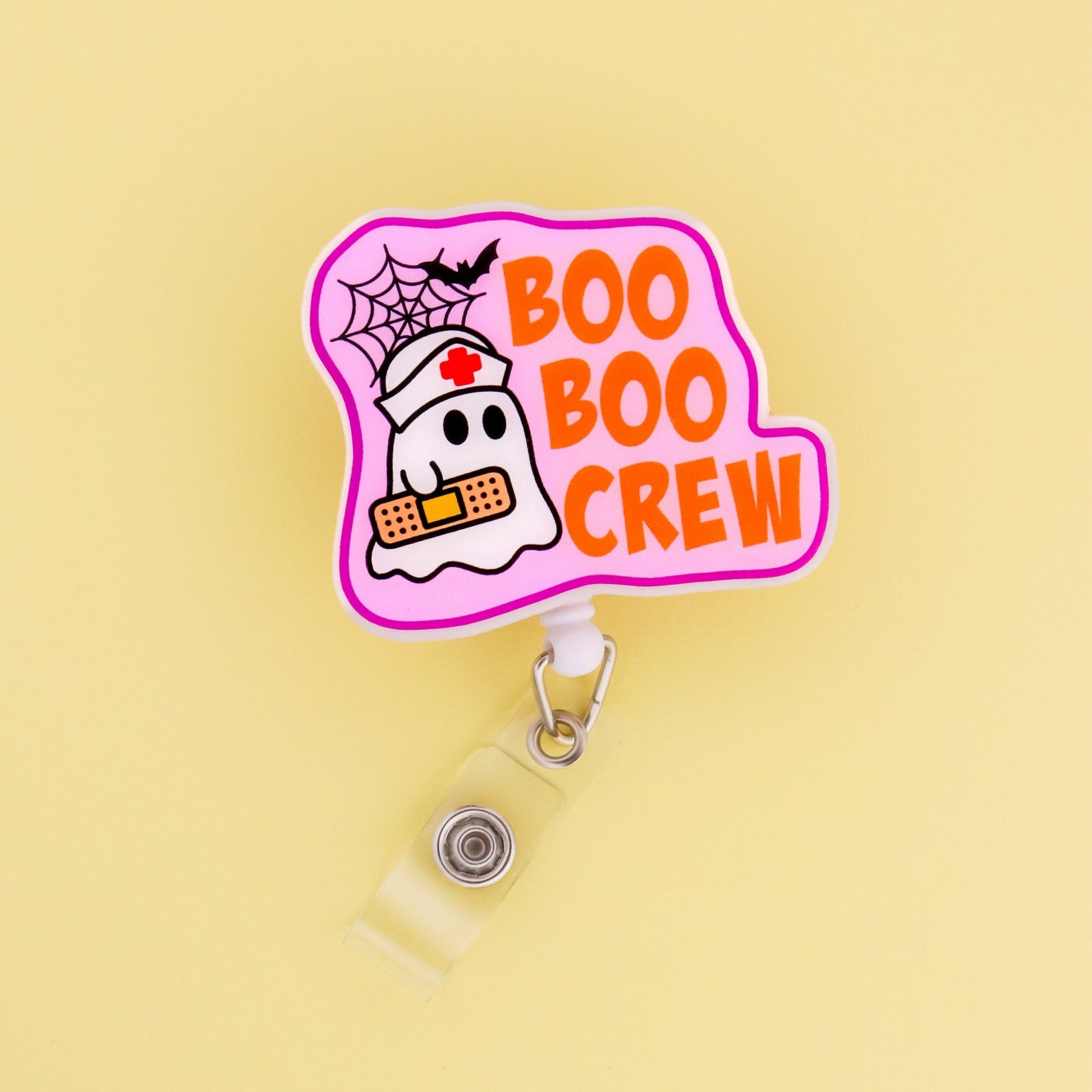 Badge Reel - Boo Boo Crew - Acclaim Status CoAcclaim Status CoAlligator Clip