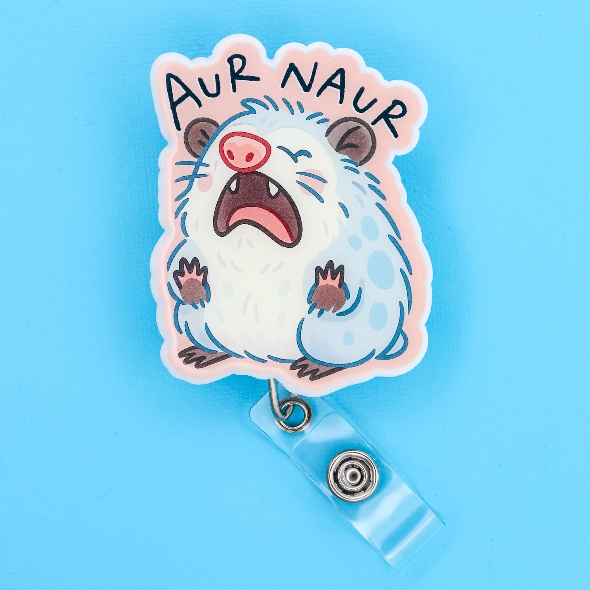 Badge Reel - Possum - Acclaim Status CoAcclaim Status CoAlligator Clip