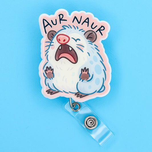 Badge Reel - Possum - Acclaim Status CoAcclaim Status CoAlligator Clip