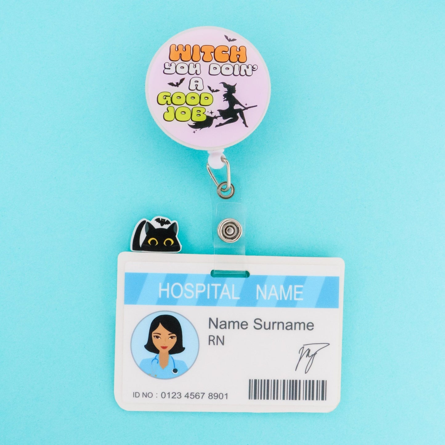 Badge Reel - Witch - Acclaim Status CoAcclaim Status CoAlligator Clip