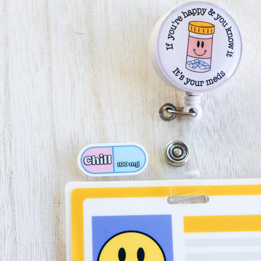 Badge Topper - Chill Pill - Acclaim Status Co Acclaim Status Co