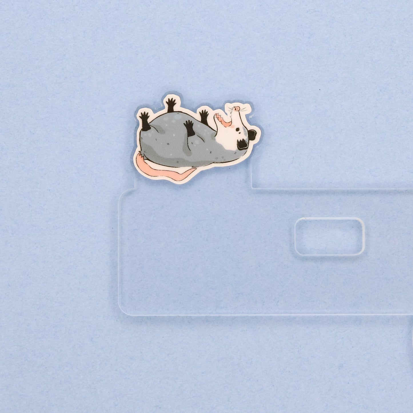 Badge Topper - Possum Playing Dead - Acclaim Status CoAcclaim Status CoHorizontal Badge