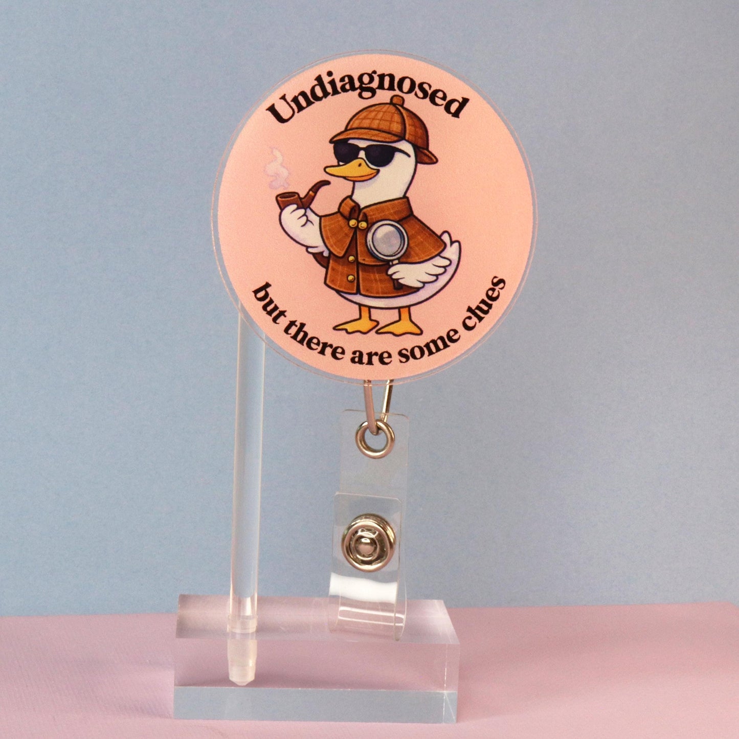 Funny Badge Reel, Undiagnosed But There Are Some Clues