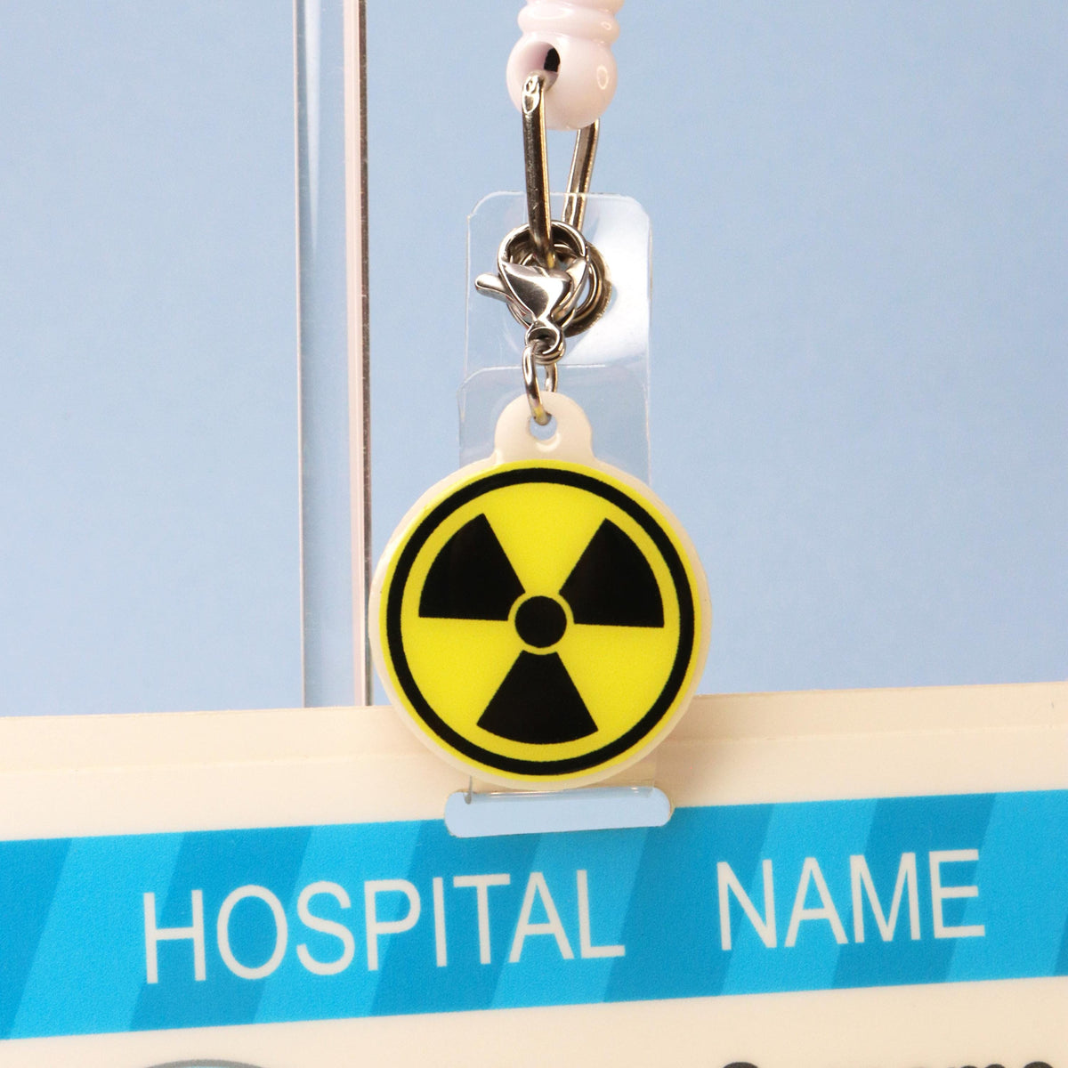 Radiology Badge Reel Charm: Rad Tech Gift