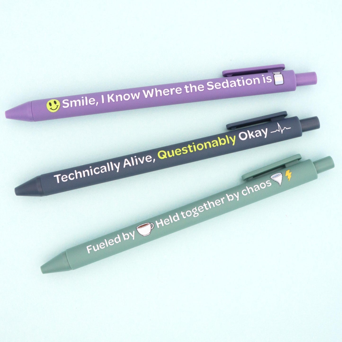 Sarcastic Nurse Pen Set