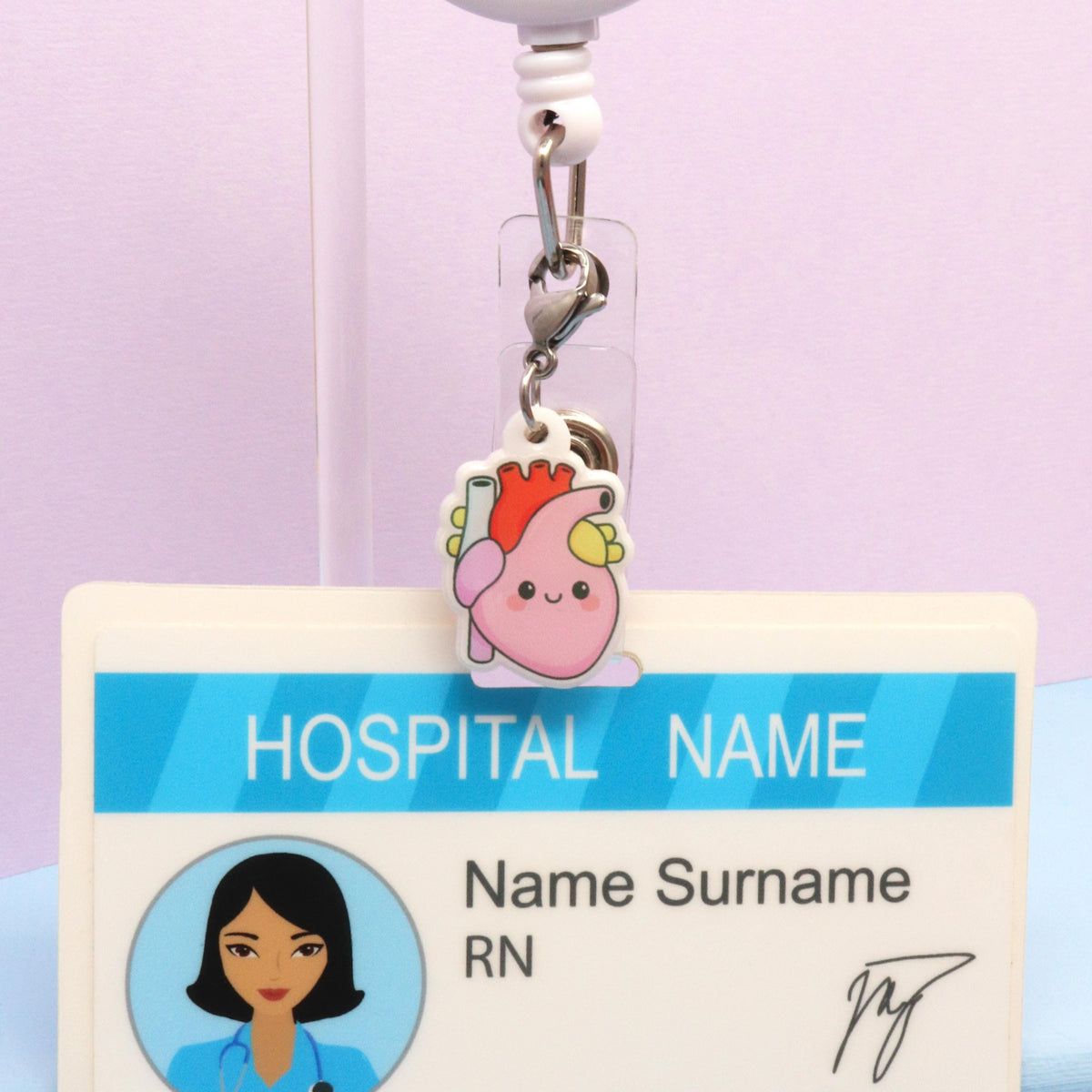 Interchangeable Medical Badge Charm | Healthcare Symbol Icons | Nurse Gift | Badge Reel Accessories