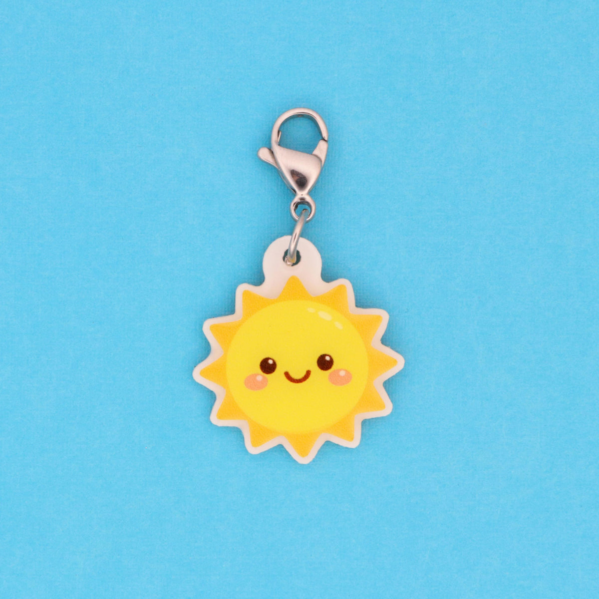 Smiley Sun Nurse Dangle Charm I RN Gift | Retro Healthcare Gift