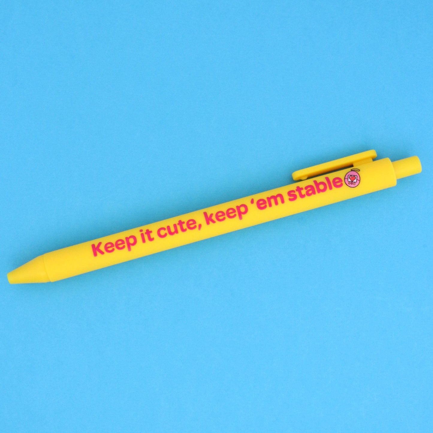 Nurse Pens 3 Pack | Just a Girl, Black Ink, Retractable Grip