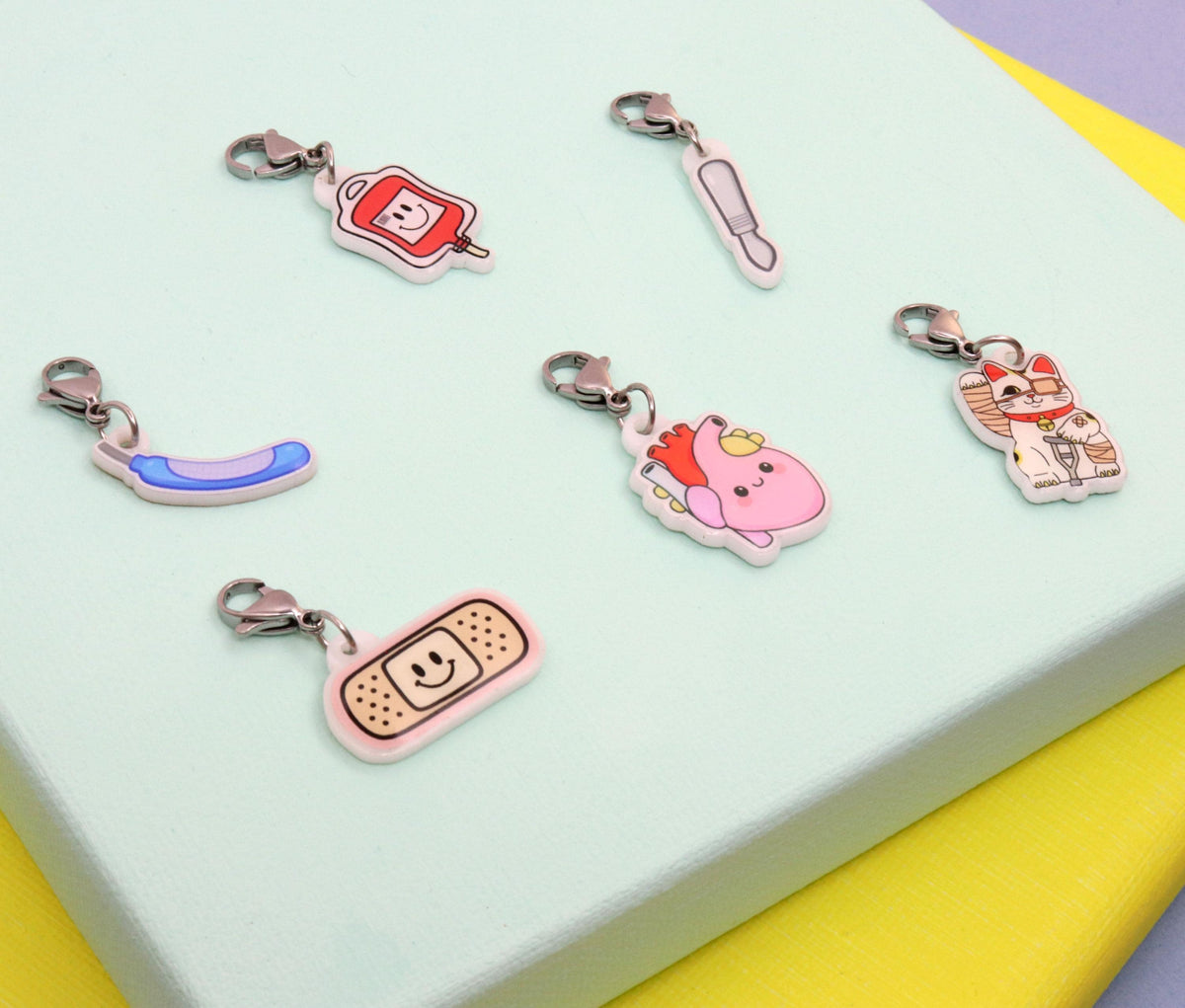 Interchangeable Medical Badge Charm | Healthcare Symbol Icons | Nurse Gift | Badge Reel Accessories