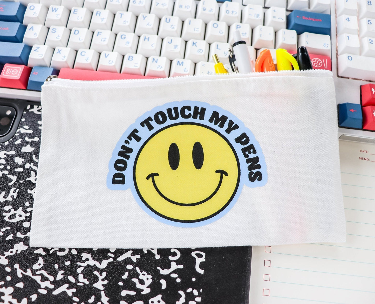 Funny Pen Bag - Don't Touch My Pens - Acclaim Status Co Acclaim Status Co