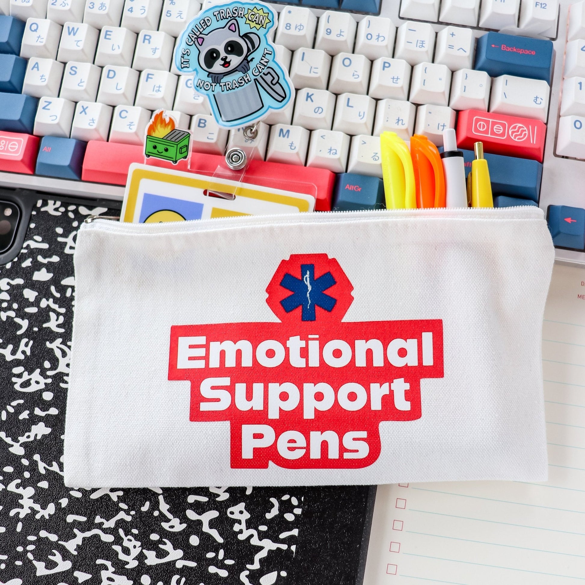 Funny Pen Bag - Emotional Support Pens - Acclaim Status Co Acclaim Status Co