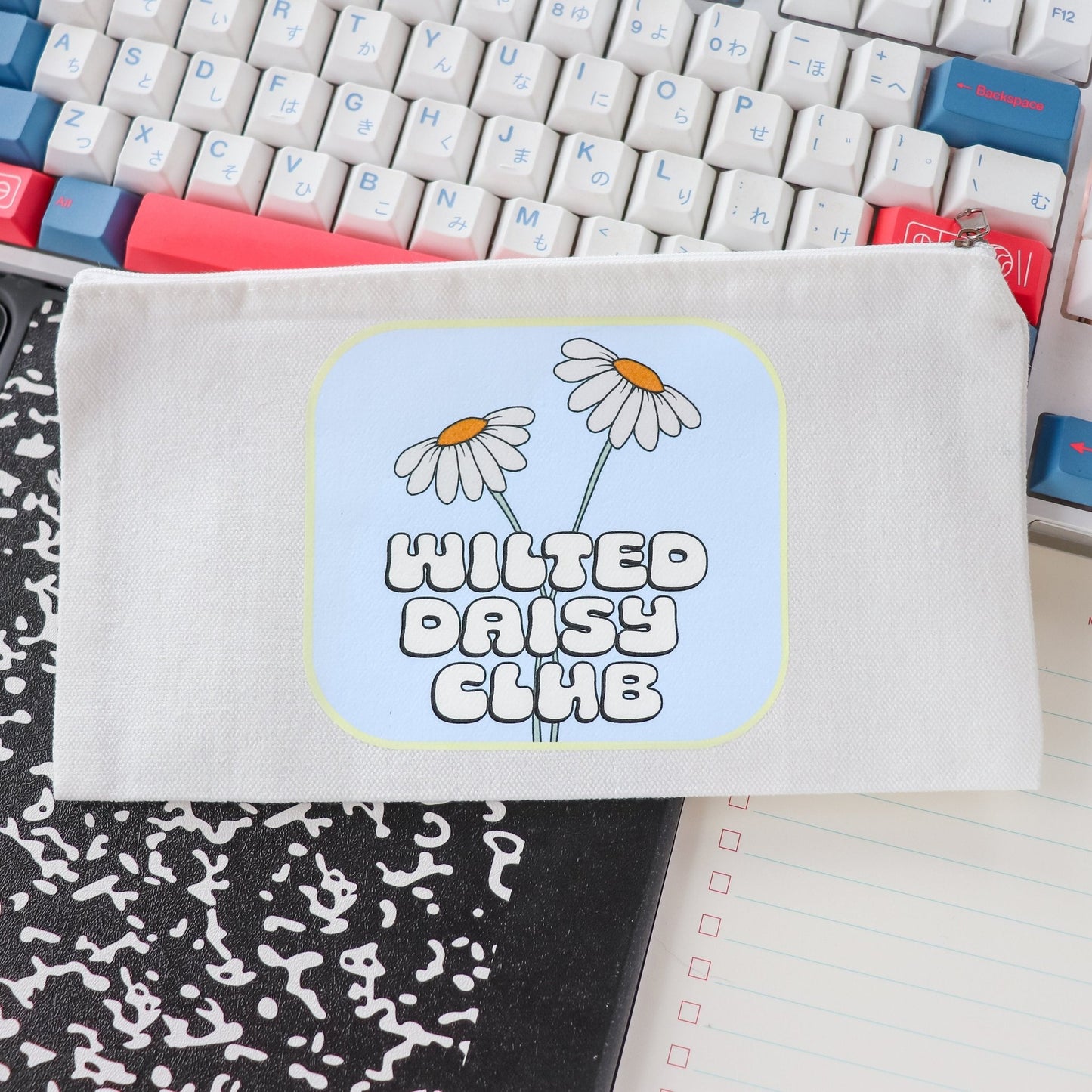 Funny Pen Bag - Wilted Daisy Club - Acclaim Status Co Acclaim Status Co
