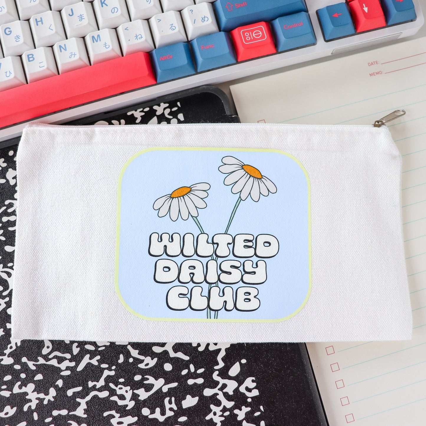 Funny Pen Bag - Wilted Daisy Club - Acclaim Status Co Acclaim Status Co