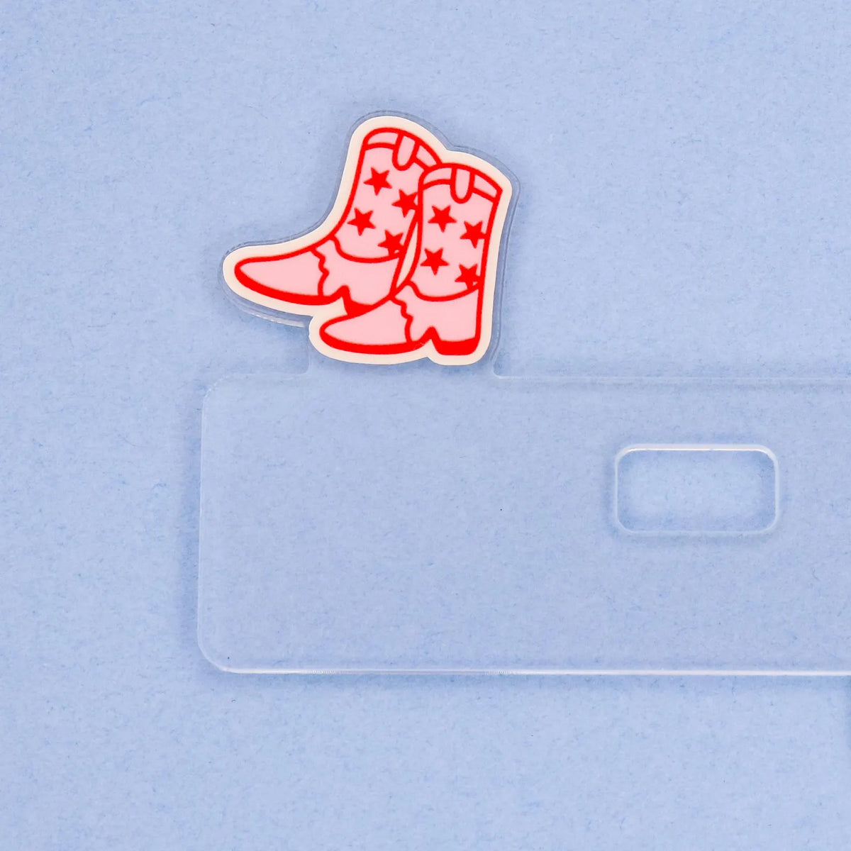 Badge Topper - Cowboy Boots