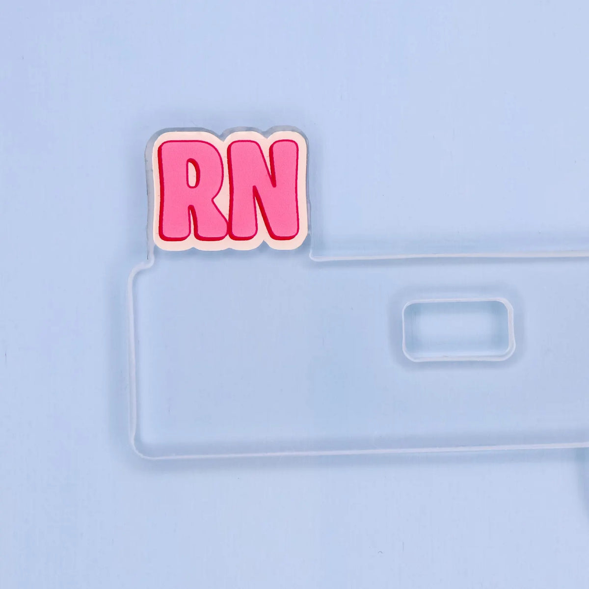 Nurse Badge Topper - RN