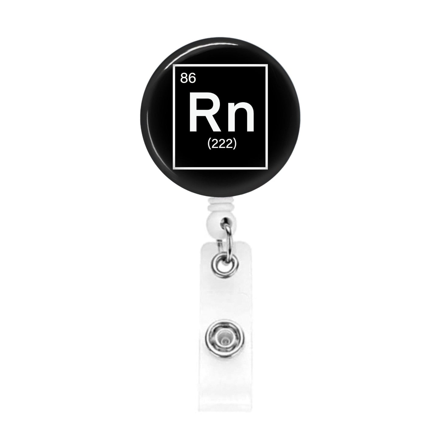 Nurse Badge Reel - RN ER Gift Medical Funny Nursing ID Retractable Badge Holder Nursing - Acclaim Status Co Acclaim Status Co Belt Clip