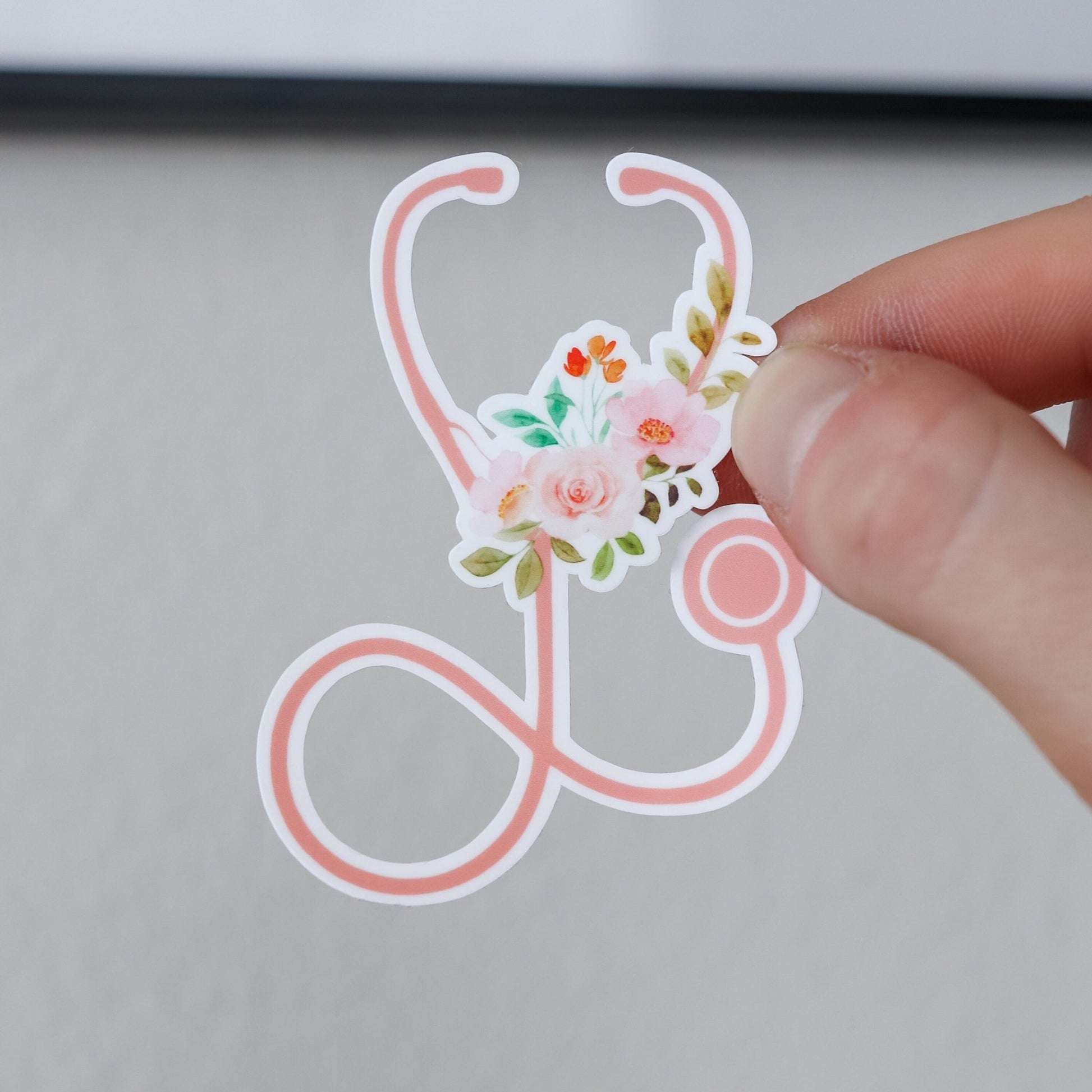 Sticker - Stethoscope Flower - Acclaim Status Co Acclaim Status Co