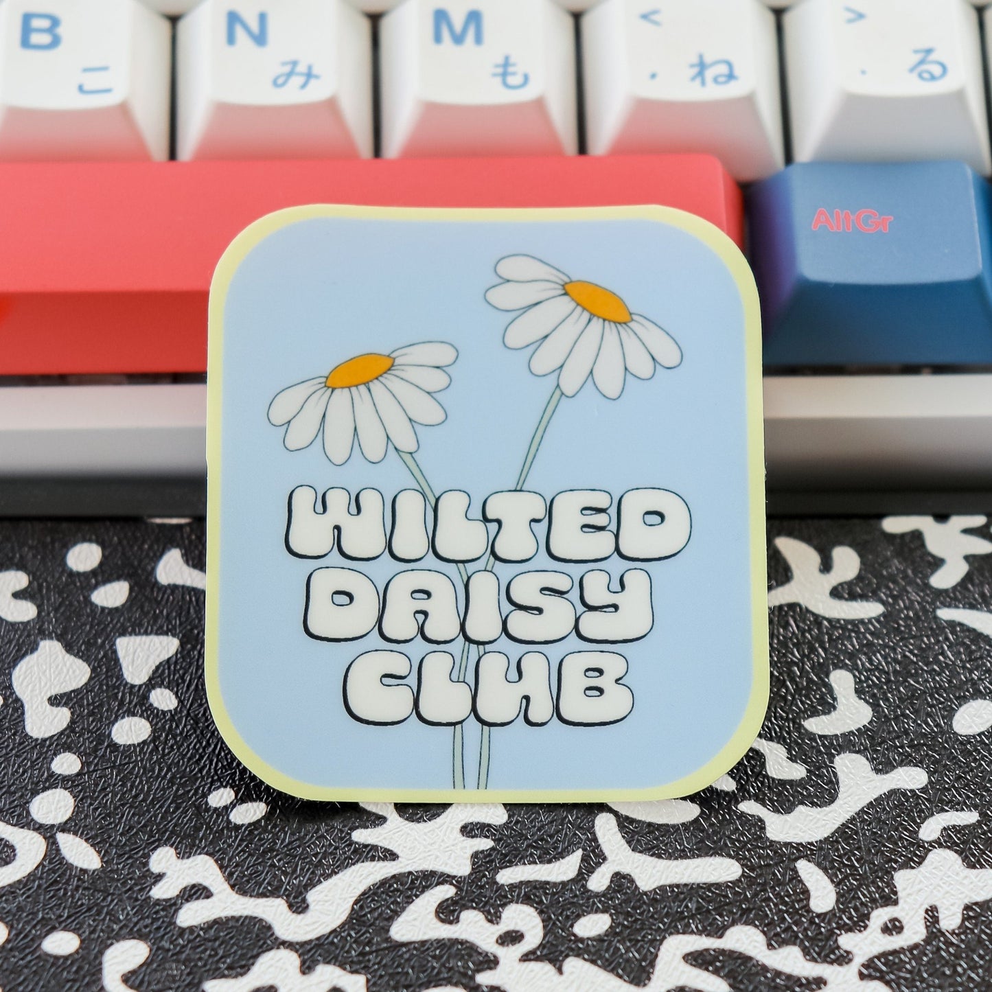 Sticker - Wilted Daisy Club - Acclaim Status Co Acclaim Status Co